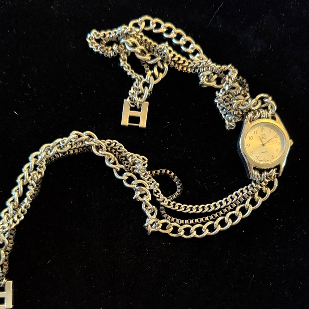 New York & Company Gold Chain Women's Watch